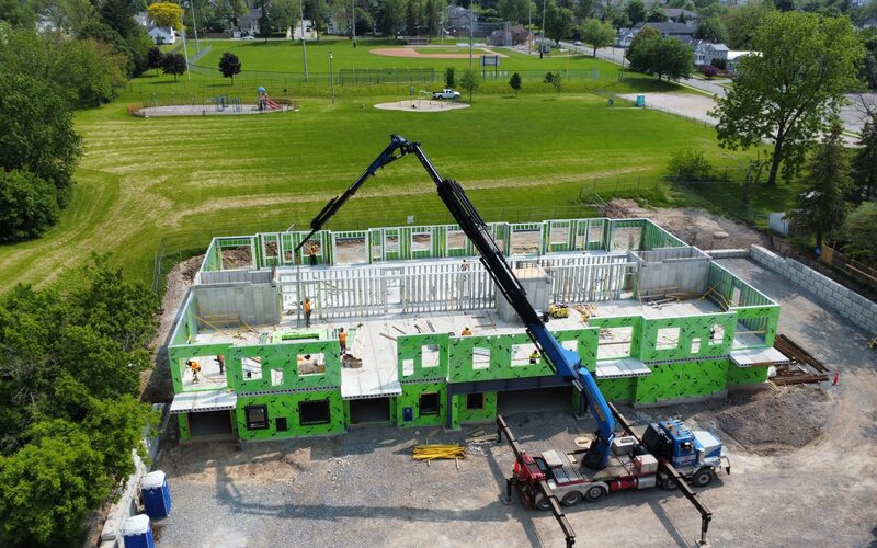 Construction Reaches Third Storey at Parkside Living in Downtown Thorold